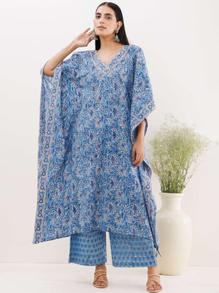 Sukoon Falak Kaftan Co-ord Set