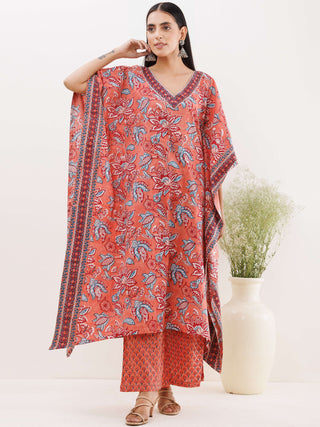 Sukoon Anaysa Kaftan Co-ord Set