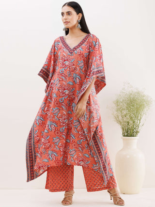 Sukoon Anaysa Kaftan Co-ord Set