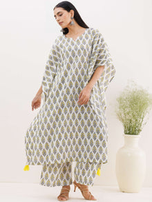 Sukoon Ruhi Kaftan Co-ord Set