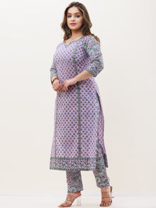 Gazal Roza Set Of Kurta Pants Dupatta