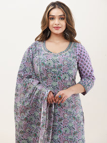 Gazal Mohak Set Of Kurta Palazzo Dupatta