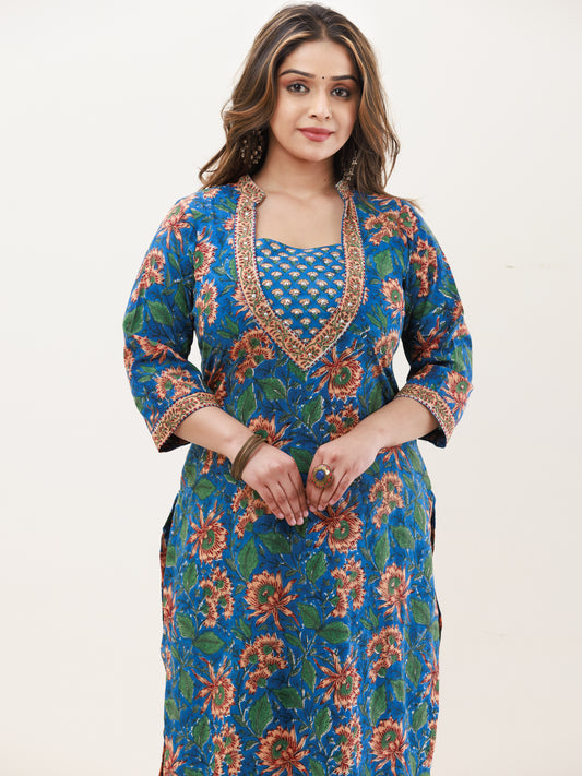 Gazal Ruhani Straight Kurta