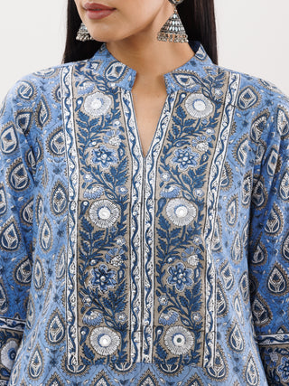 Rozana Parwana Set Of Kurta Pants Dupatta