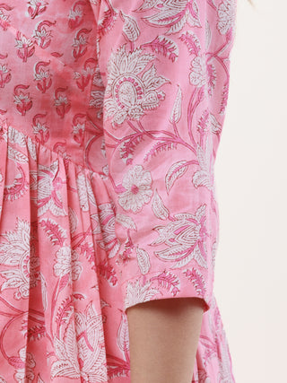 Gazal Prerna Set Of Anarkali Pants Dupatta