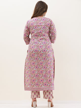 Gazal Ruhi Set Of Kurta Pants Dupatta