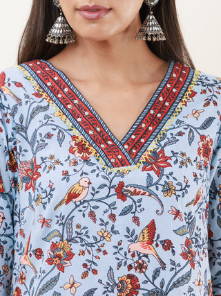 Umang Aaina Set Of Kurta Pants Dupatta