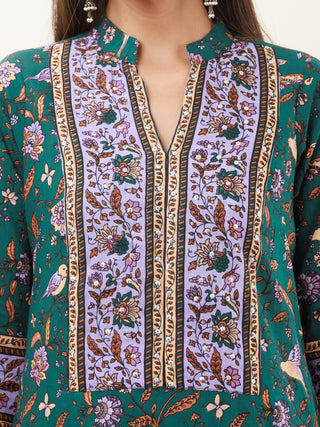 Umang Veena Set Of Kurta Pants Dupatta