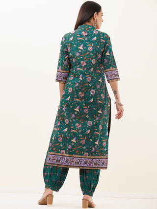 Umang Veena Set Of Kurta Pants Dupatta