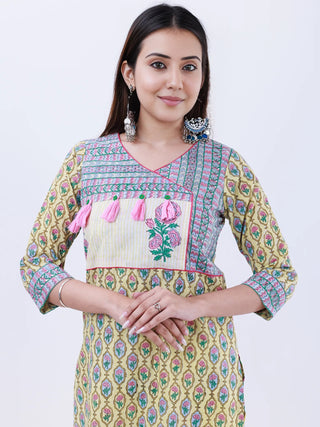 Roz Mina Straight Kurta