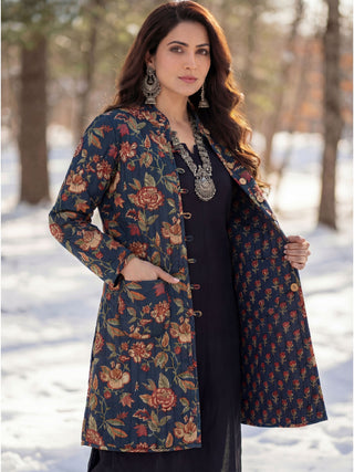 Shishir Sameera Quilted Reversible Jacket