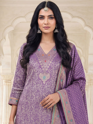 Shishir Zia Unstitched Suit Set