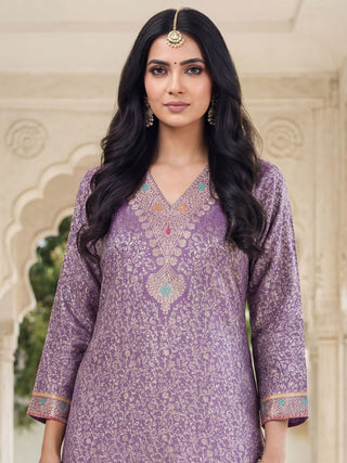 Shishir Zia Unstitched Suit Set