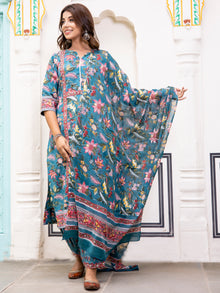 Jashn Mehnaz Set Of Kurta Pants Dupatta