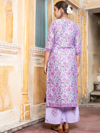 Utsav Nayan Chanderi Silk Kurta