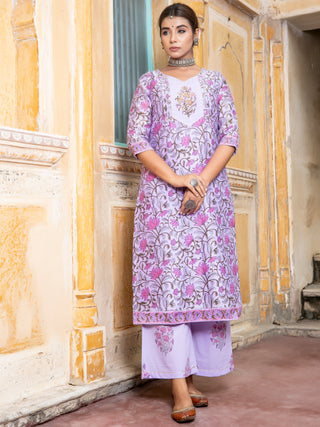 Utsav Nayan Chanderi Silk Kurta
