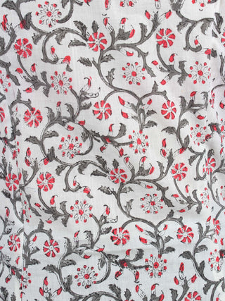 Multi Color Hand Block Printed Shirt- S3517011