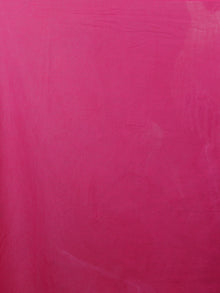 Blue Indigo Green Pink Hand Shibori Dyed Cotton Saree - S031701371