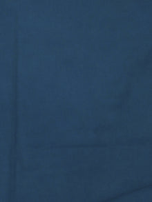 Red Cerulean Blue Ivory Hand Shibori Dyed Cotton Saree - S031701382