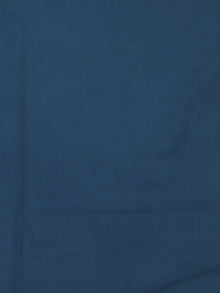 Red Cerulean Blue Ivory Hand Shibori Dyed Cotton Saree - S031701382
