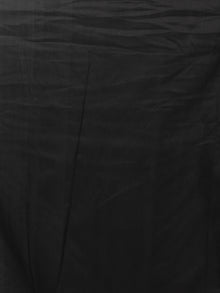 Pink Green Black Grey Ikat Handwoven Pochampally Mercerized Cotton Saree - S031701442