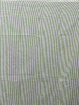 Pastel Green Ivory Handwoven Pochampally Mercerized Cotton Saree - S031701462