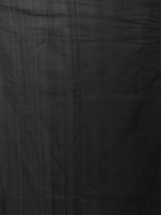 Pastel Pink Yellow Black Ivory Handwoven Pochampally Mercerized Cotton Saree - S031701472