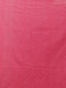 Cobalt Blue Pink Grey Ivory Handwoven Pochampally Mercerized Cotton Saree - S031701479