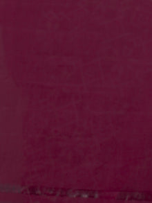 Maroon Black Ivory Telia Rumal Double Ikat Handwoven Pochampally Mercerized Cotton Saree - S031701534