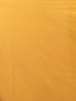 Yellow Green Pink Hand Shibori Dyed Cotton Saree - S031701567