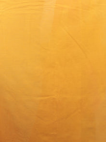 Yellow Pink Green Hand Shibori Dyed Cotton Saree - S031701569