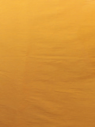 Yellow Pink Green Hand Shibori Dyed Cotton Saree - S031701571