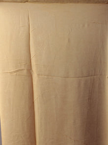 Beige Maroon Black Hand Block Printed Chiffon Saree - S031701843
