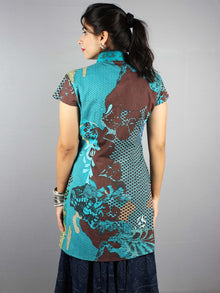 Multi Color Block Printed Kurti- K0517001