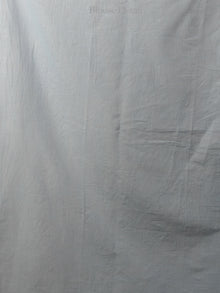 Blue White Shibori Dyed Cotton Saree - S031702064