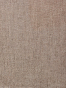 Brown Pure Pashmina Handloom Stole from Kashmir - S6317093