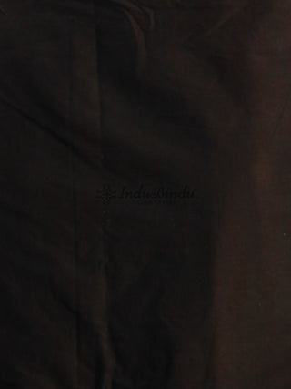 Black Multi Color Hand Batik & Block Printed Cotton Saree - S031702344