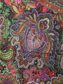 Multi Colour Digital Print Pure Wool Cashmere Stole from Kashmir - S6317102