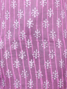 Pink Hand Block Printed Kurti- K0517005