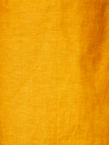 Mustard Yellow South Handloom Cotton Kurta With Embroidery Details - K165FXXX