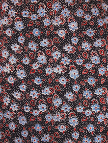 Indigo Black Maroon Ajrakh Hand Block Printed Kurta - K161F1577