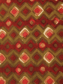 Multi Color Natural Dyed Hand Block Printed Cotton Fabric Per Meter - F0916247