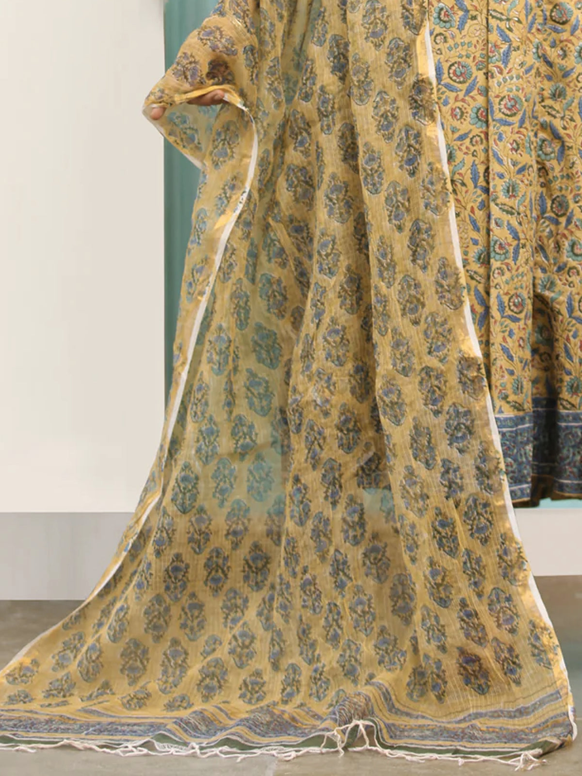 Jashn Mehroz Kota Doria Dupatta