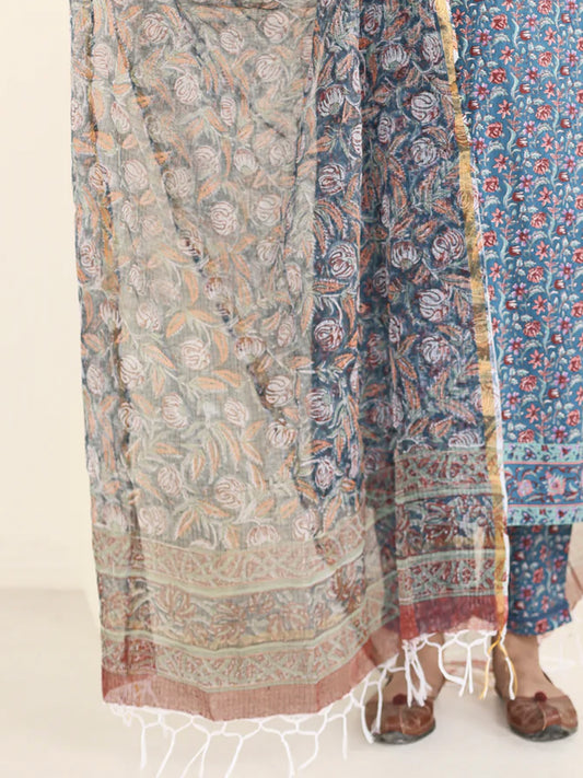 Jashn Taashi Kota Doria Dupatta