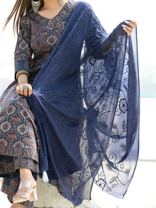 Ajrakh Amara - Dupatta - KD131B2582