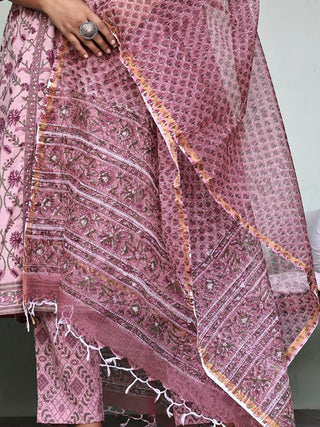 Jashn Farheen Kota Doria Dupatta