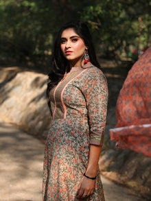 Jashn Falak - Set of Anarkali Kurta Pants & Dupatta - KS25E2387D