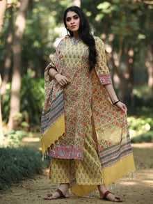Rangrez Aaina - Set of Kurta Palazzo & Dupatta - KS58A2317D