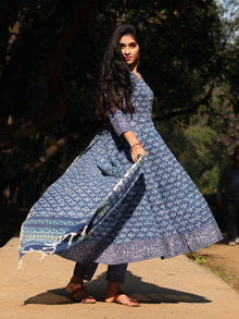 Jashn Shabina - Set of Anarkali Kurta Palazzo & Dupatta - KS29EXXXD