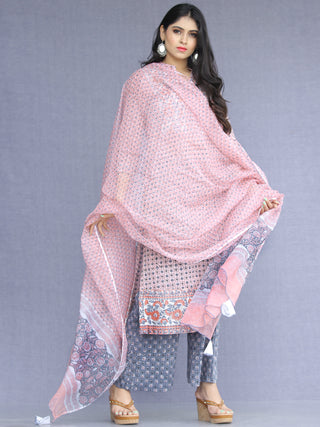 Jashn Faghir - Set of Kurta Palazzo & Dupatta - KS60A2179D